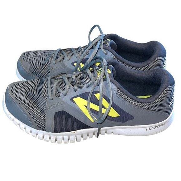 New Balance Men’s  MX613GF Flexonic Athletic Sneakers Running Shoes Gray Size 13 - Picture 1 of 9
